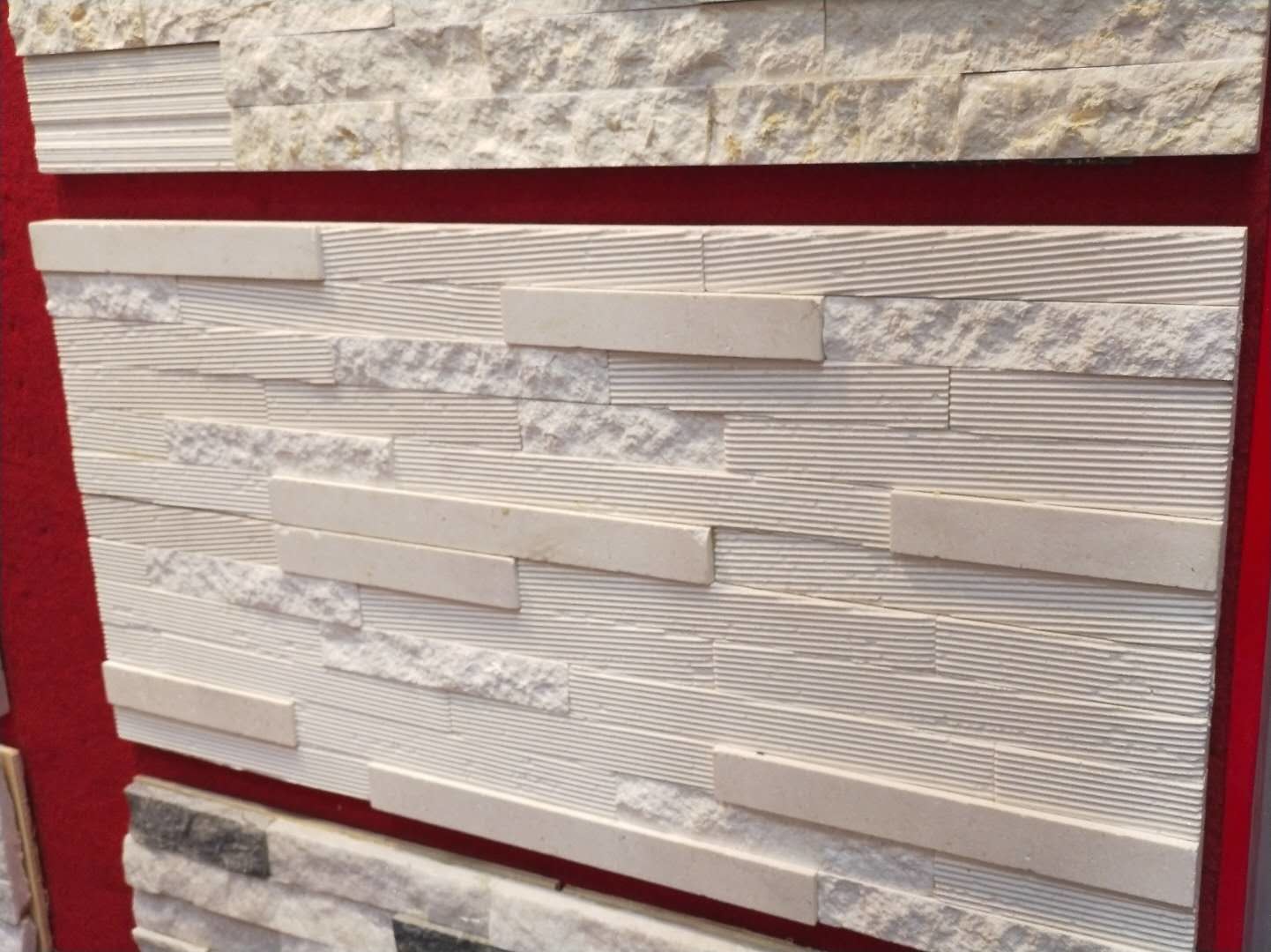 China White Marble Culture Stone,Ledger Panels,Stacked Stone Veneer,Wall Cladding wholesale