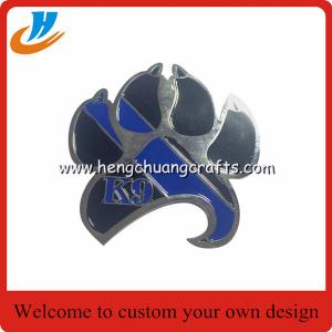 China New design Coin bottle opener,metal medal bottle opener with custom wholesale
