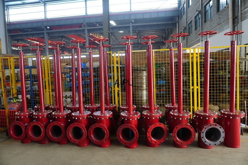 China Stainless Steel Oil Drilling Mud Equipment Mud Dump Valve With Underflow Tank wholesale