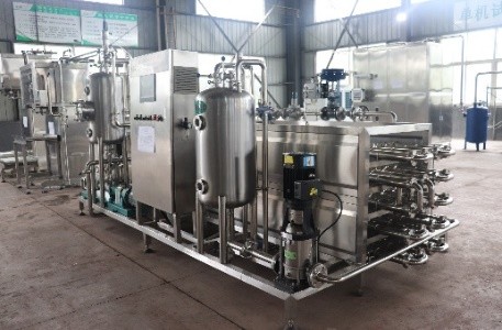 China Aseptic Casing UHT Sterilizer Machine 1.2 Ton Per Hour wholesale