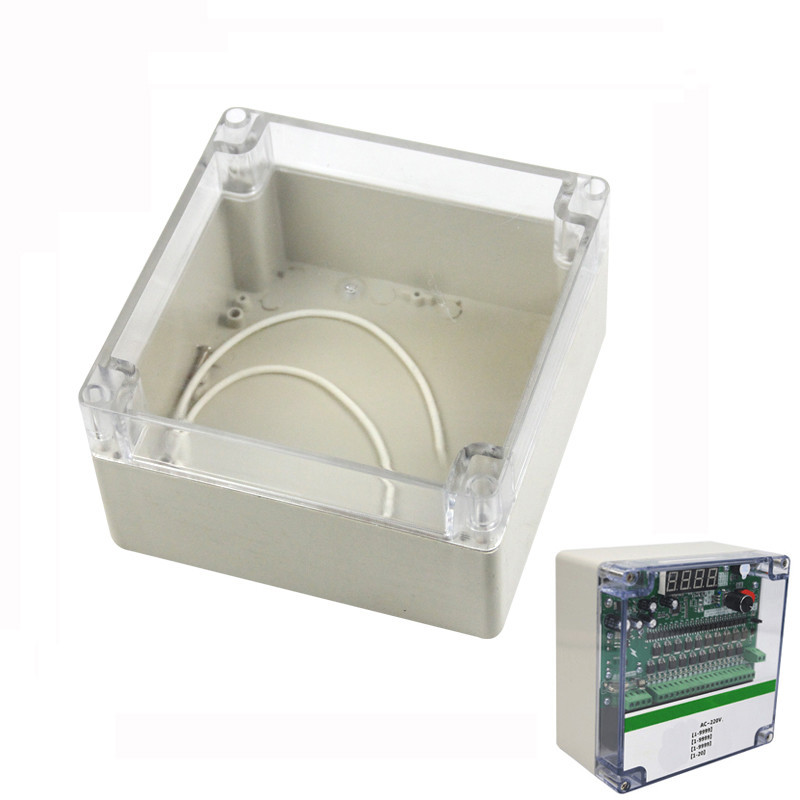 China Plastic Junction Box 160*160*90mm Electric Distribution Enclosure Waterproof Clear Cover wholesale
