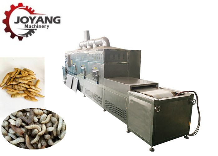 China Black Soldier Fly Larvae Industrial Microwave Drying Machine Yellow wholesale