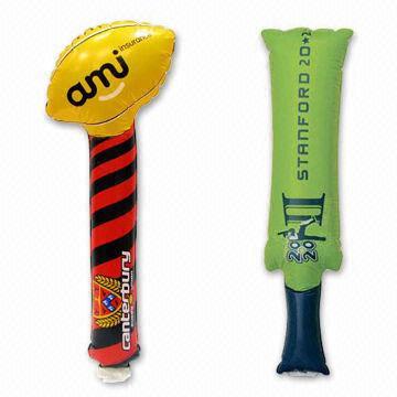 China Inflatable Balloon Stick Clappers as Noise Maker on Stadium  wholesale