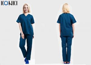 China V Neck Surgical Gown  Medical Scrubs Uniforms For Men And Women wholesale