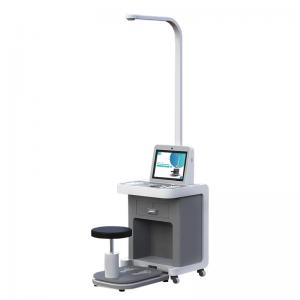 China Height Weight Scale Printer Health Check Kiosk with Blood Pressure Fat Mass Body Temperature wholesale