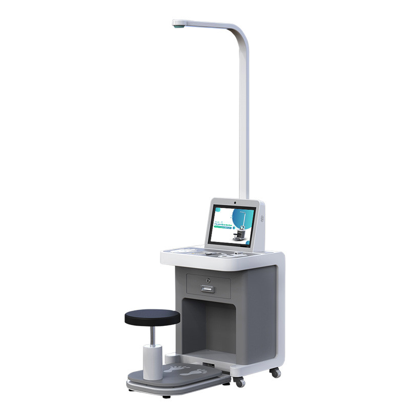 China Touch Screen Terminal Fast Health Check Kiosk With Print Receipt wholesale