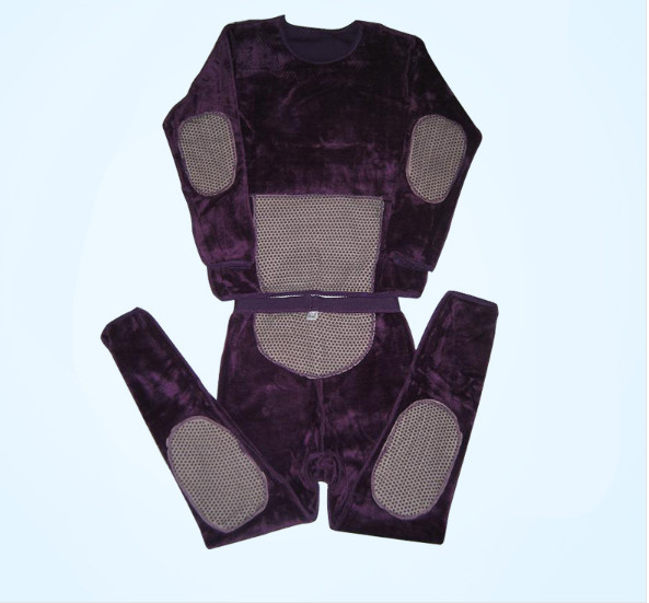 Far-infrared magnetic tourmaline physiotherapy underwear suits self-heating hot undersuits