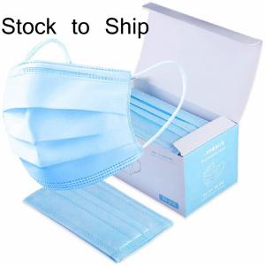 China Blue Non Woven Fabric Face Mask , 3 Ply Surgical Face Mask OEM / ODM wholesale