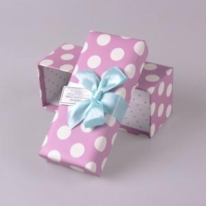 China Decorative Box for Gifts Packaging with Silk Ribbon and Bow wholesale