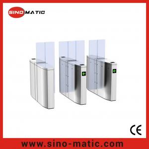 China Stainless steel access control system half height sliding gate wholesale