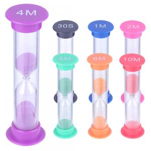 China 30 Second 1 2 3 Minute Hourglass Sand Timer Clock Custom Color wholesale