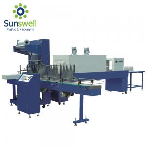 China Pe Film Fully Automatic Shrink Wrapping Machine For Water Juice Carbonated Drink wholesale