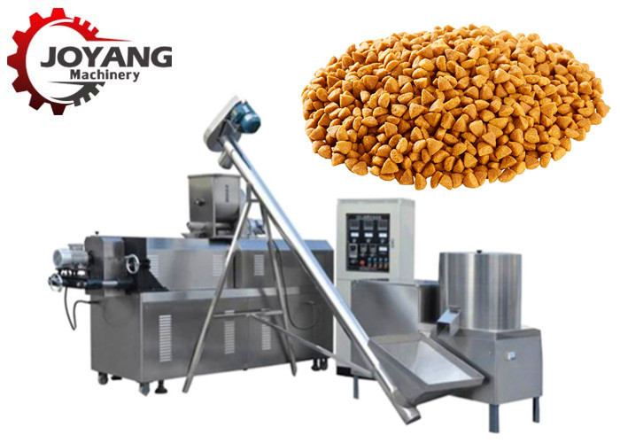 China Dry Puffed Pet Food Production Line Dog Cat Food Fish Feed Making Machine wholesale