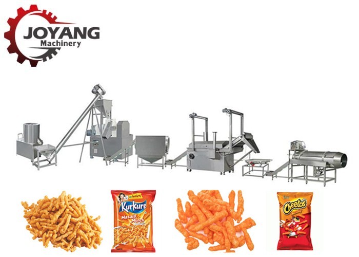 China Single Screw Cheetos Extruder Machine 150 / 300 / 450 Kg/Hr wholesale