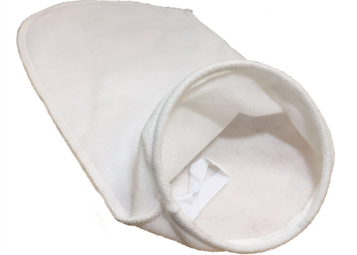China 5 Micron Liquid Filter Bag Needled Filter Material 1.7mm - 3.0mm Thickness wholesale