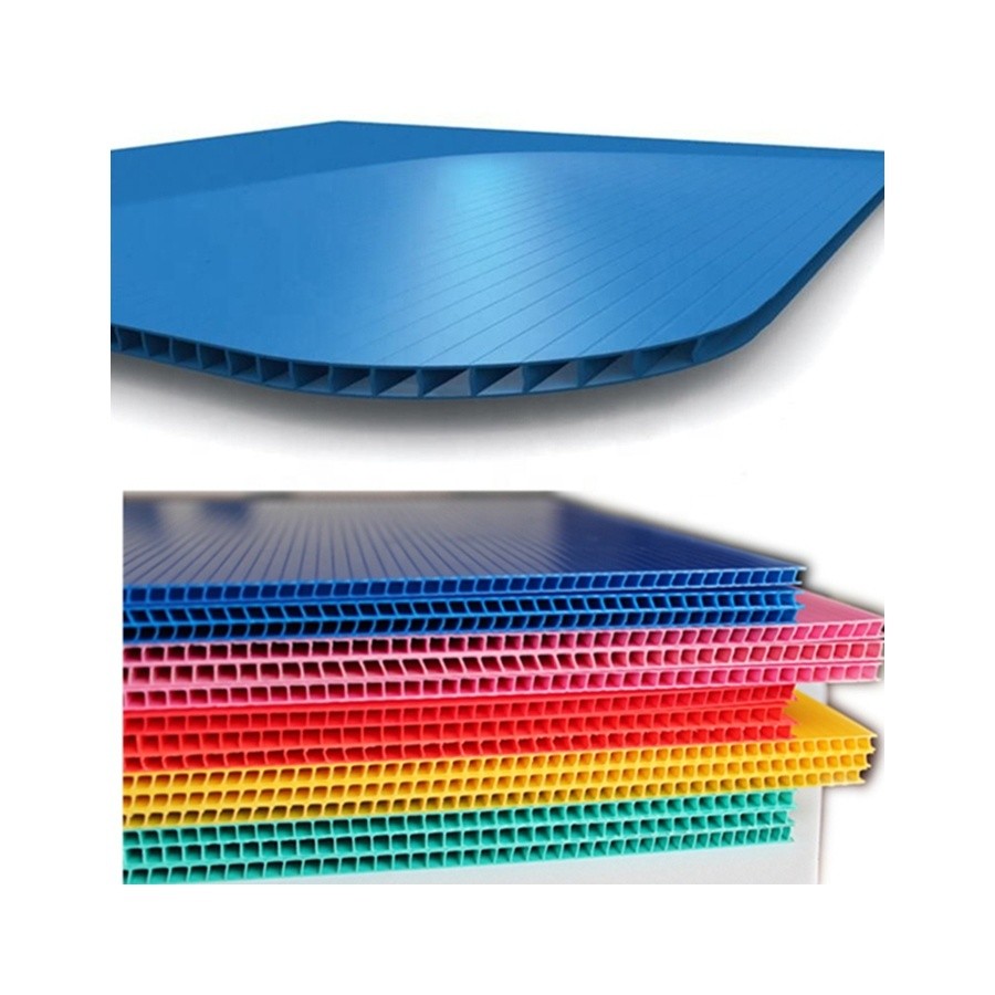 China Factory Price Polypropylene Polymer Plastic Customized Pp Hollow Sheet wholesale