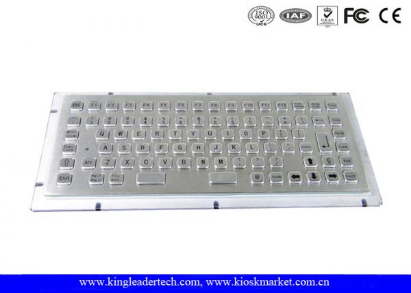 Quality 86 Keys Industrial Mini Keyboard IP65 Dust-Proof With PS/2 Or USB Interface for sale