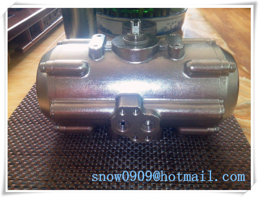 China 304SS/316S stainless steel  body quarter-turn  pneumatic rotary actuators for VALVES wholesale