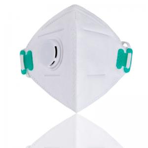 China High BFE KN95 Face Mask , Foldable Non Woven Medical Respirator Mask wholesale