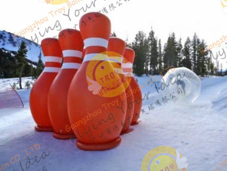 China 3.6m Big Inflatable Sport Balloons , UV Protected Printing Outdoor Inflatable Bowling wholesale