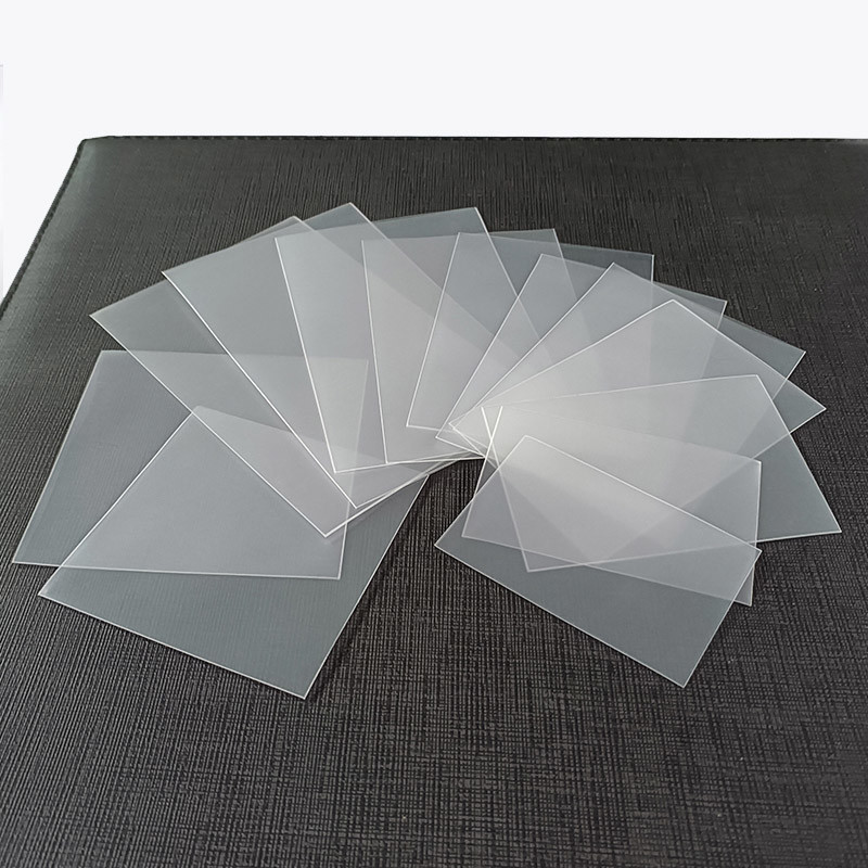 China PP Environmental Clear Card Protector Sleeves 53x53mm Mini Square wholesale