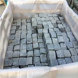 China China Granite Dark Grey G654 Granite Cube Stone 6 Surface Natural & Tumbled in 10x10x5cm wholesale