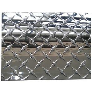 China ASTM 3003 3004 3005 Embossed Aluminum Diamond Plate Alloy Tread Plate Sheet wholesale