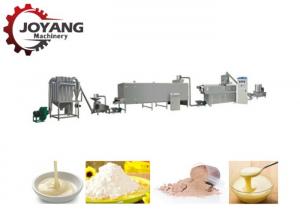China Twin Screw Corn Starch Processing Plant Instant Porridge Baby Food Nutritional Powder wholesale