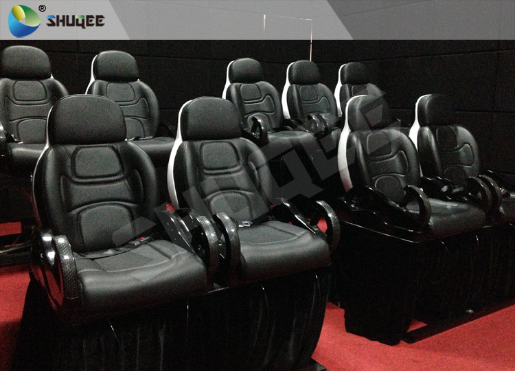 China 12-40 People 9D Movie Theater 9D Cinema Equipment With Electric System wholesale