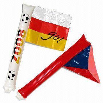 China Flag Shape Inflatable Cheering Sticks/Soundsticks  wholesale