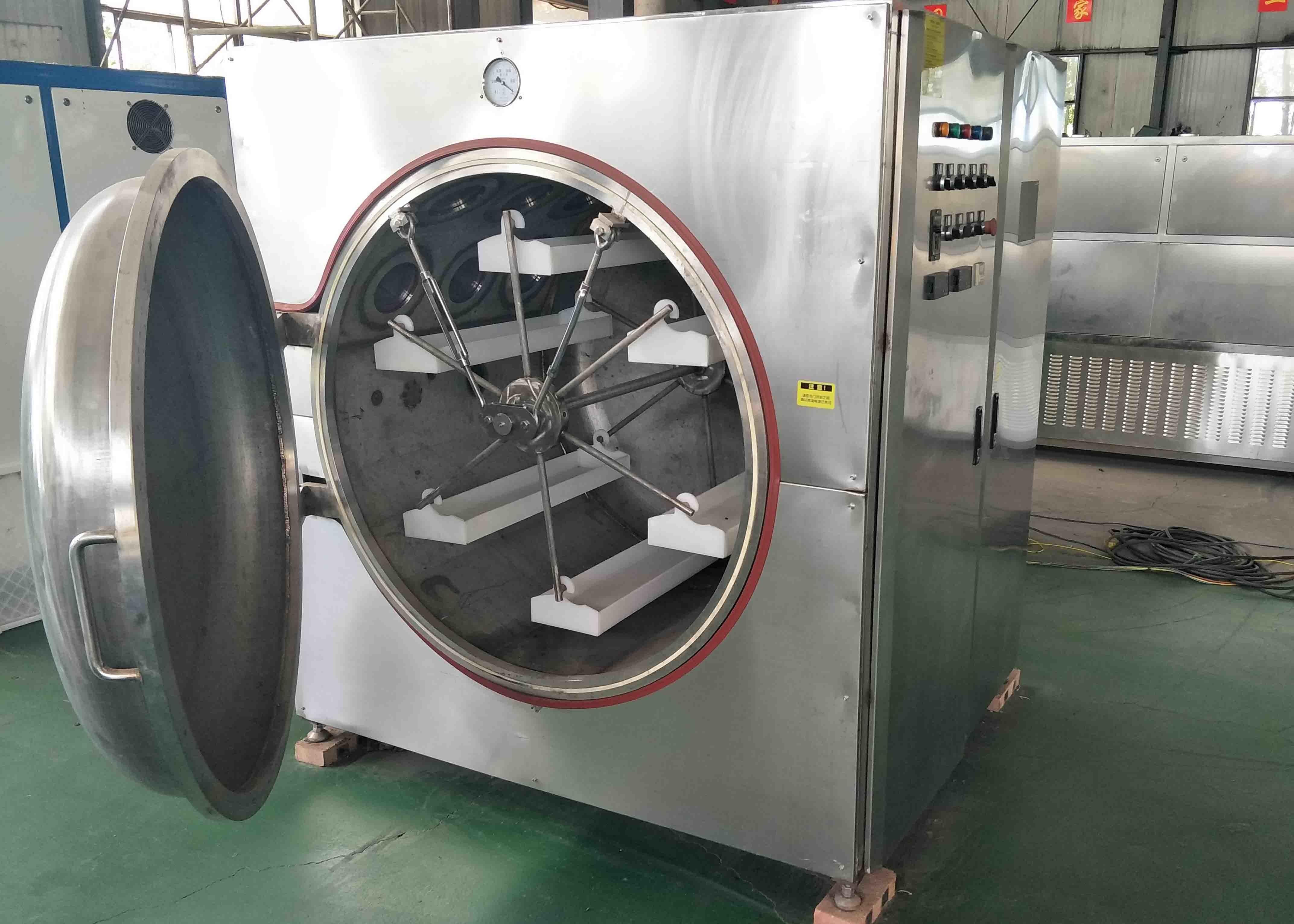 China Silver Vacuum Drying System , Microwave Drying Equipment Good Control Ability wholesale