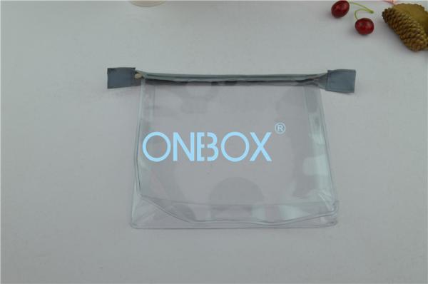 Transparent PVC Packaging Bags For Files / Document / Books / Stationery W / Zipper