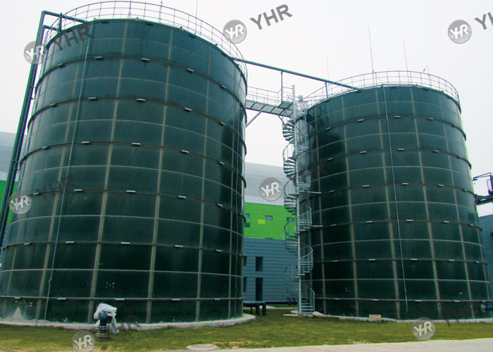 China Customized Glass Lined Water Storage Tanks ANSI AWWA D103-09 Design Standard wholesale