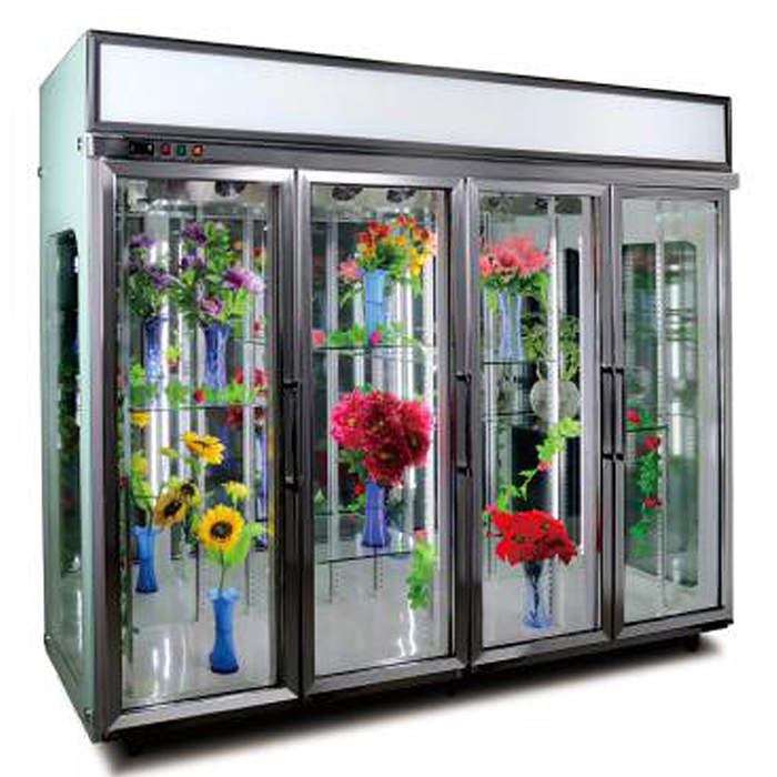 China 3 Glass Door 600W Custom Commercial Refrigerator wholesale