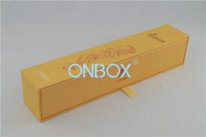 China Custom Printed Wine Packaging Boxes Removable Insert In Full Colors wholesale
