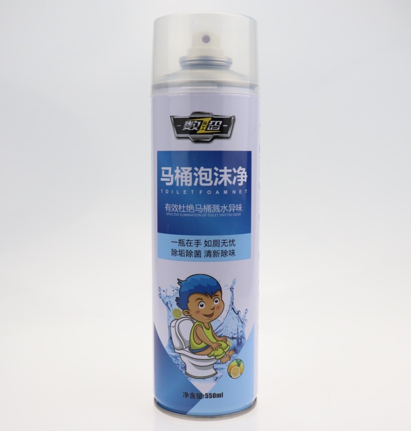 China Quick 600ml Home Toilet Cleaning Foam Spray wholesale