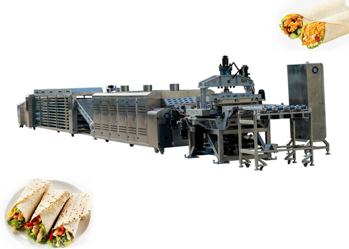 China 35kg Hopper Volume Instant Tortilla Production Line 8000pcs/Hour wholesale