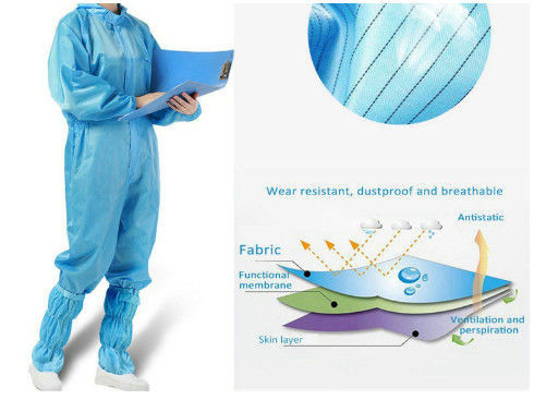 China Antivirus Disposable Medical Protective Clothing , Medical Protective Coverall wholesale