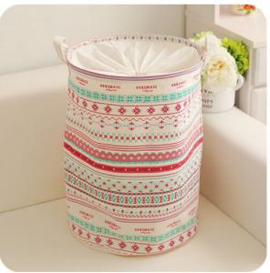 China foldable laundry hamper basket with mesh lid wholesale
