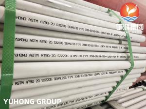 China SUPER DUPLEX ASTM A790 / ASME SA790 S32205 SMLS / WELD PIPE PICKLED AND ANNEALED wholesale
