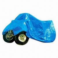 PE Tarp\/Vehicle Cover with Eyelets and Reinfo