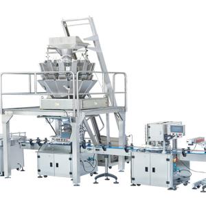 China MCU French Fries Production Line , 60cans/Min 14 Head Multihead Weigher wholesale