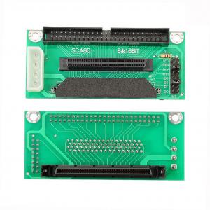 China SCSI SCA 80 Pin to 68Pin to 50 Pin IDE Hard Disk Adapter Interchangeable Converter wholesale