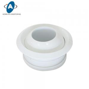 China Air Conditioning Aluminum Round Eyeball Jet Nozzle Diffuser wholesale