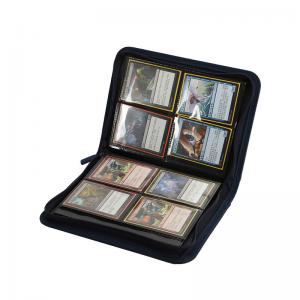 China Pu Leather Trading Card Storage Album Binder Lightweight 2x4 Pockets wholesale