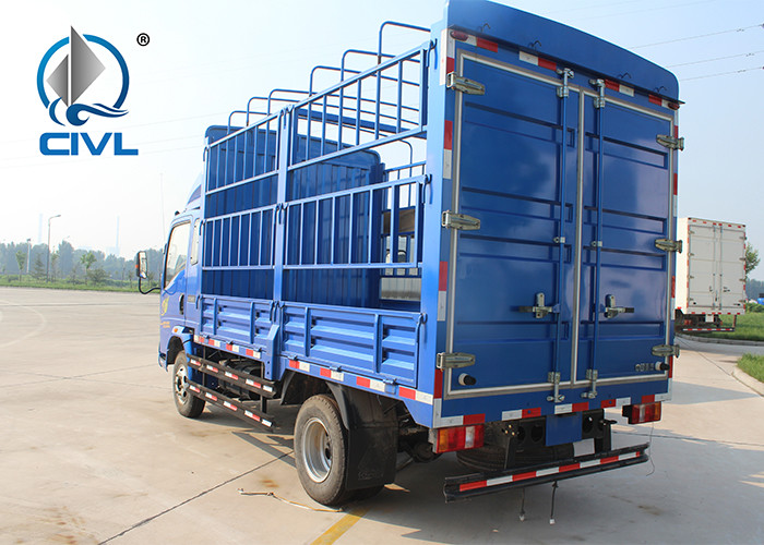 China Box Type Unloading Light Duty Truck 8 Ton With EURO II Emission Standard wholesale