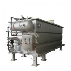 China DAF System Industrial Wastewater Treatment Equipment With Sludge Scraper 1000 L/H wholesale