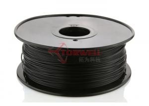 China Black 1.75MM 3D Printer PLA Filament Spool , 3D Printer Support Material wholesale