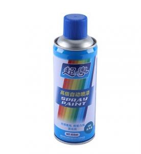 China Sky Blue / Medium Blue Color Aerosol Spray Paint wholesale