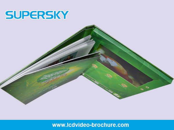 China Multi Language Rechargeable LCD Video Brochure High - Definition with HiFI Speaker wholesale
